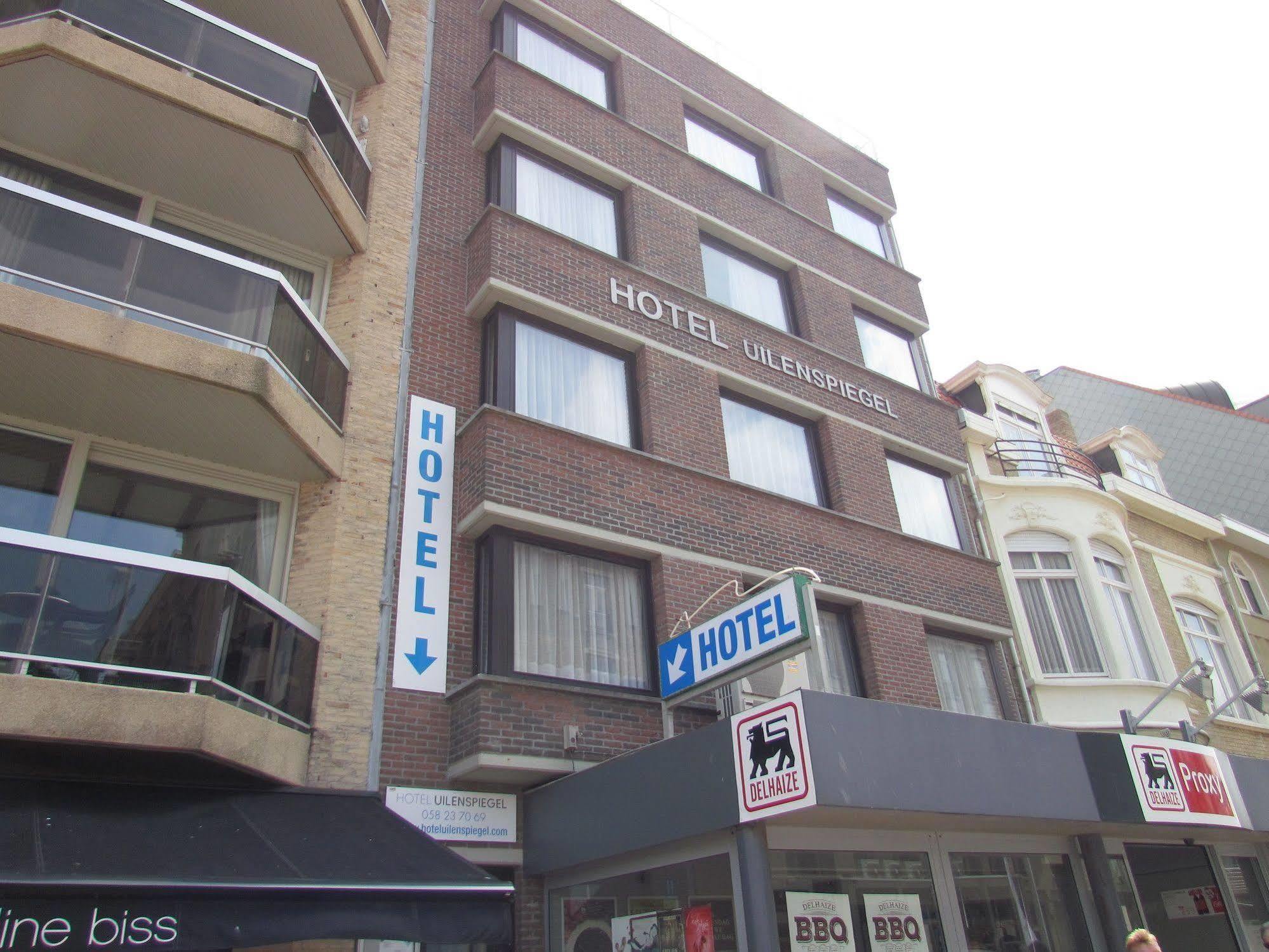 Hotel Uilenspiegel Nieuwpoort Exteriör bild